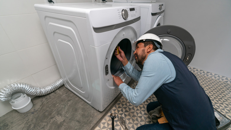 Davis washer- dryer installation